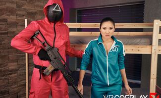 Squid Game A XXX Parody Featuring May Thai