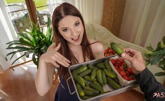 Picking Cherries in Pécs Featuring Mia Evans