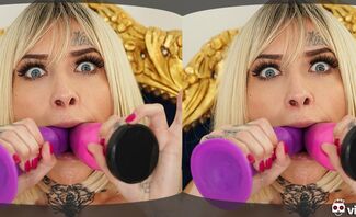 Skinny Tabitha Poison Stretching All Holes