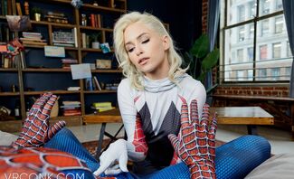 Spider-Gwen (A XXX Parody) Featuring Kiara Cole