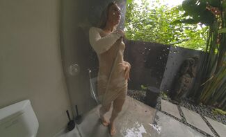 Steamy Shower Masturbation Featuring PatriciaQ
