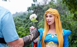 The Legend of Zelda (A Porn Parody) Featuring Anya Olsen