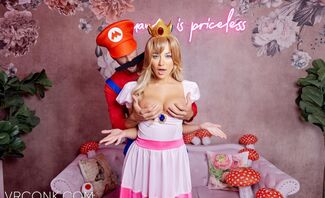 Mario Princess Peach (A Porn Parody) Featuring Blake Blossom