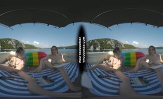 Nude Afternoon On A Yacht Painting Art Creative Porn Ingrida And Diana