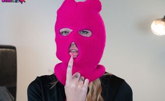 Bondage Mask Featuring Kitty Marie