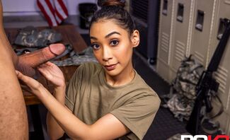 Full Metal Jackoff Featuring Sarah Lace