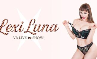 Join Lexi Luna on her exciting debut in the world of VR shows!
