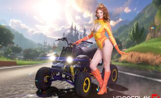 Mario Kart World A XXX Parody Featuring Lucy Foxx