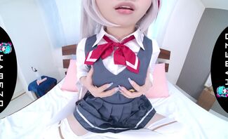 Yuna Fukuda Has An Amazing Hairy Pussy And Loves Dildo Play