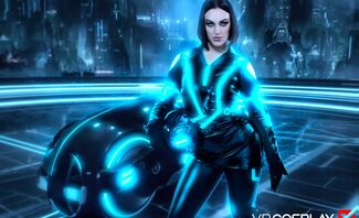 Tron A XXX Parody Featuring Lucy Lotus