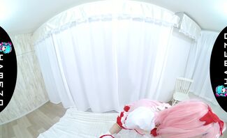 Skinny Small Boobed Yuna Haru Gets Her Meaty Pussy Gaped and Creamed