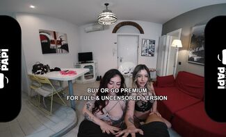 Wet Lingerie (Italian Threesome) featuring Latuabionda, Walis