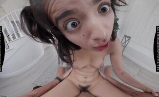 Hazel Heart Takes a Massive Creampie in Her Cunt