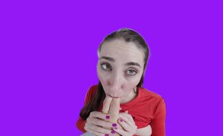Teen Doxy Has An Amazing Tongue For Head [Passthrough]