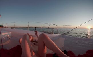 Yacht VR Fantasy With Stunning President Mermaid