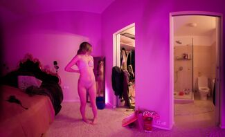 Shot at Home With Josie Showering Trying On Clothes and Finger Masturbating Fly on the Wall