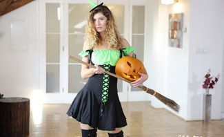 Sister Meets My Halloween Monster - Candice Demellza