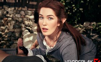 LOTR Arwen A XXX Parody Featuring Evelyn Claire
